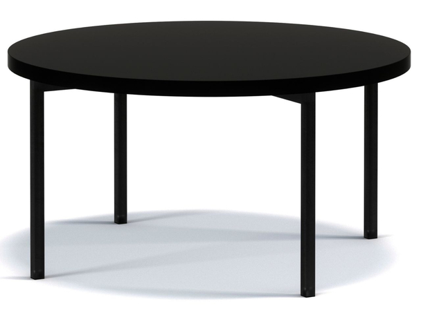 Table basse ronde Sevilla Noir mat