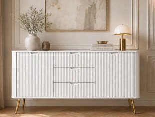 Commode de Rangement Viva blanc