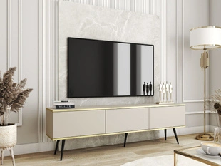 Meuble TV Rangement Diolo Beige