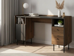 Bureau avec tiroirs Pascale Noyer de Warmie, noir