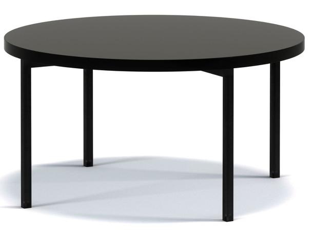 Table basse ronde Sevilla Brillant noir