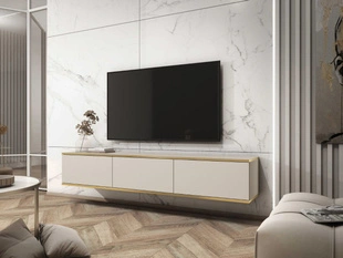Meuble TV Rangement Diolo Beige