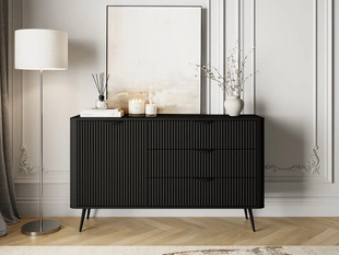 Buffet de Rangement Latina Noir