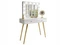 Brillant blanc \ Poignées \ Or