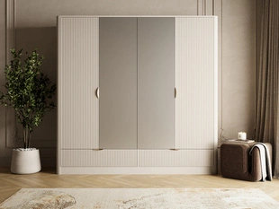 Armoire Portes Battantes Latina Beige