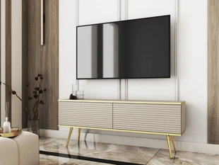 Meuble TV Rangement Diolo Beige