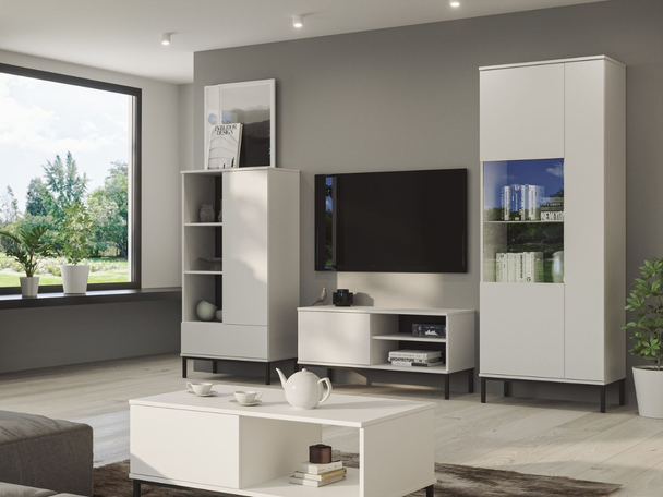 Ensemble de meubles de salon Soroko Blanc
