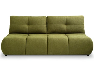Canapé Droit Convertible avec Coffre Milet Vert