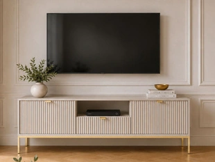 Meuble TV Rangement Amber Cachemire