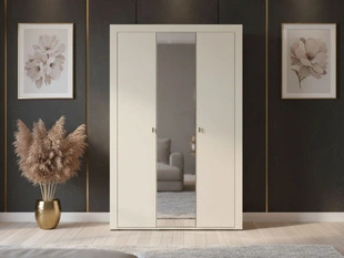 Armoire avec Miroir Messina Cachemire