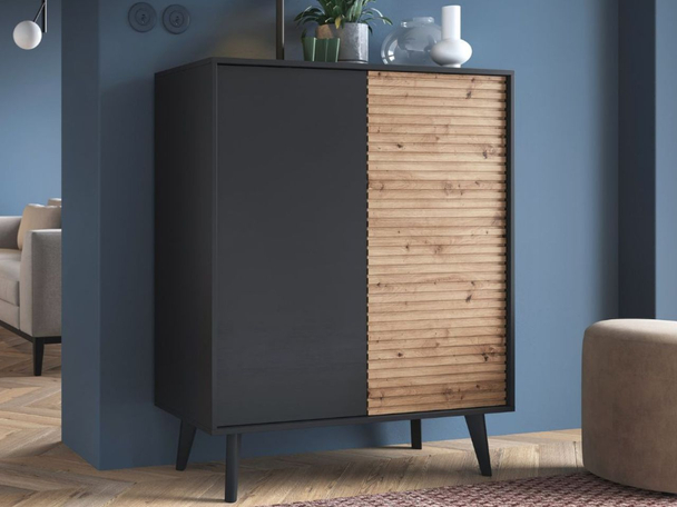 Commode de Rangement Astro noir
