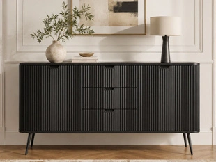 Commode de Rangement Viva noir