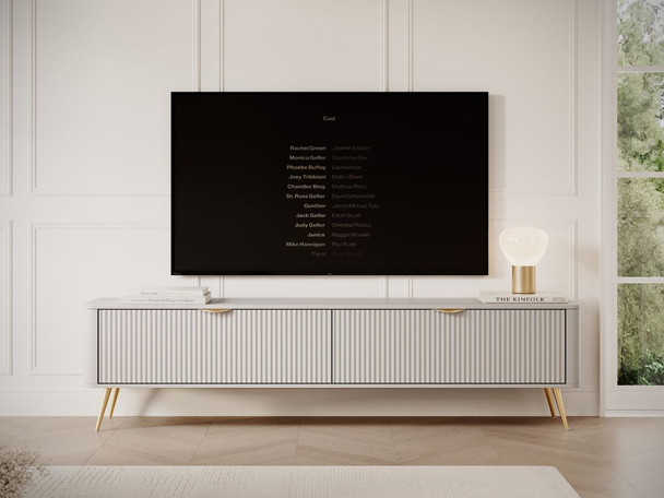 Meuble TV Rangement 200 cm Latina Beige
