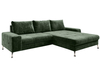 Vert foncé \ Velours \ Angle droit
