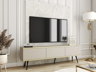 Meuble TV Rangement Diolo Beige