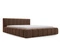 Marron \ Velours \ 180x200 cm