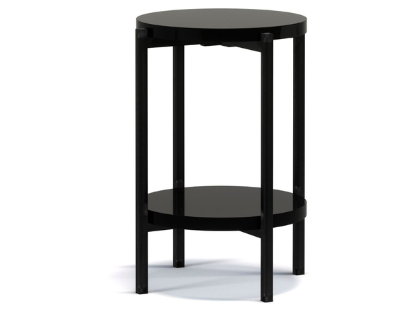Table d'appoint Sevilla Brillant noir