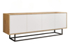 Blanc || Chêne Artisan \ Noir