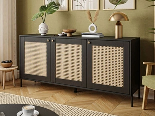 Commode de Rangement Bellance Noir