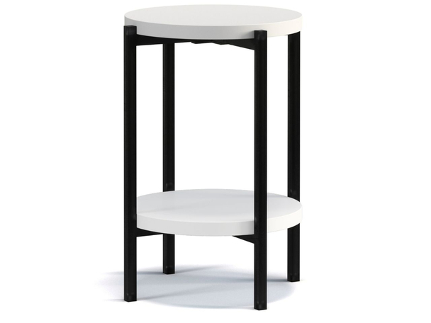 Table d'appoint Sevilla Blanc mat