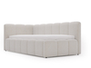 Beige \ Bouclé \ Gauche