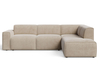 Beige \ Velours \ Angle droit