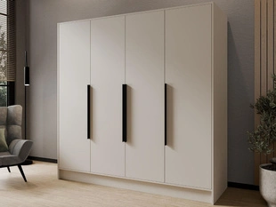 Armoire Portes Battantes Perugia Cachemire