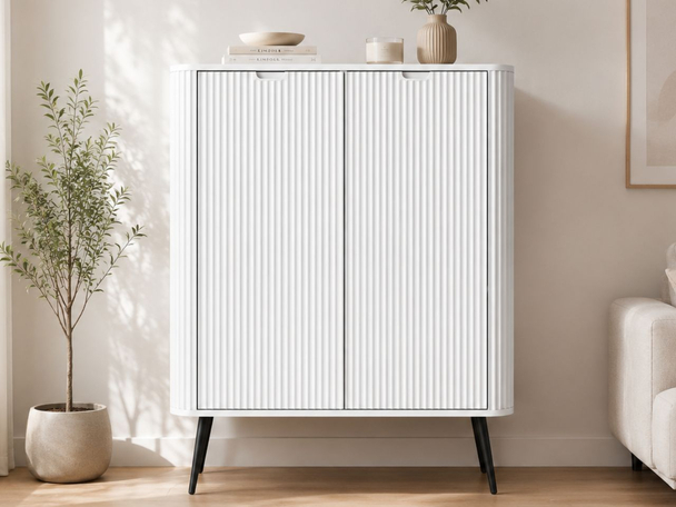 Commode de Rangement Viva blanc