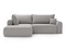 Gris \ Velours \ Angle gauche