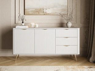 Buffet de Rangement 163 cm Latina Blanc