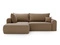 Marron \ Velours \ Angle gauche