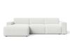 Beige clair \ Velours \ Angle gauche