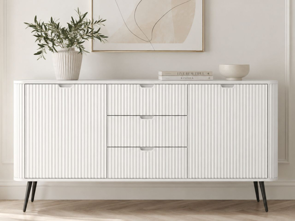 Commode de Rangement Viva blanc