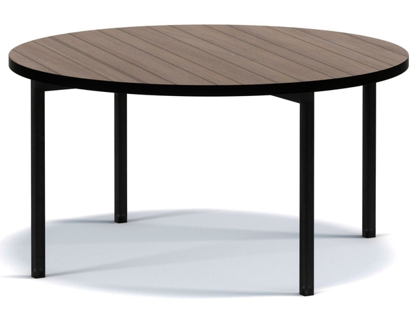 Table basse ronde Sevilla Marron foncé