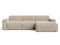 Beige \ Velours \ Angle droit
