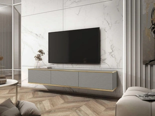 Meuble TV Rangement Diolo gris