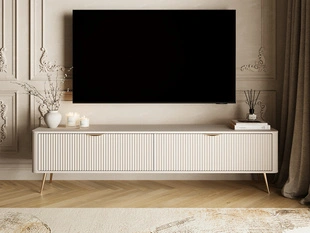 Meuble TV Rangement 200 cm Latina Beige