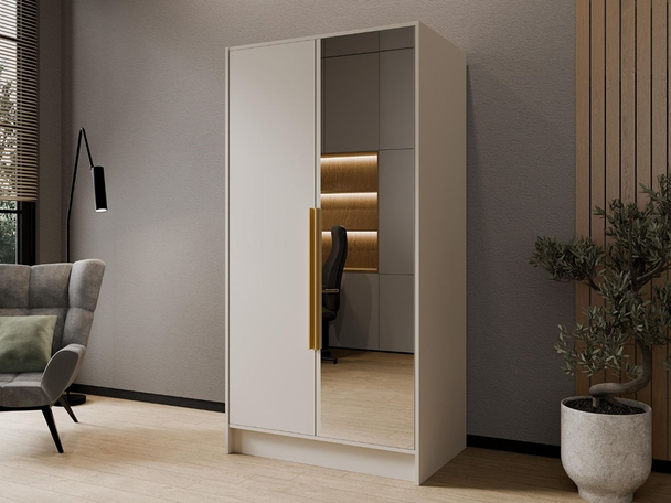 Armoire avec Miroir Lucca Cachemire