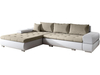 Blanc || Beige \ Velours || Similicuir
