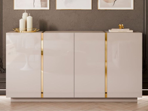 Commode de Rangement Lunelie Cachemire