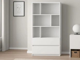 Bibliothèque avec à Tiroirs Arcadia Blanc
