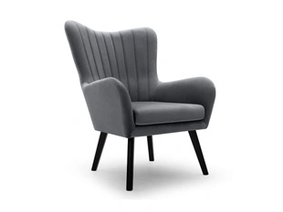 Fauteuil sur pieds Ceres Graphite
