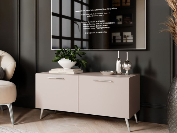 Meuble TV Rangement Noaé Cachemire