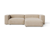 Beige \ Velours \ Angle droit
